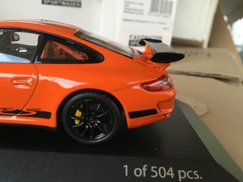 1/43 MINICHAMPS PORSCHE 911 GT3 RS 4.0 1 of 504 0403066011 ++ ! - Picture 11 of 17