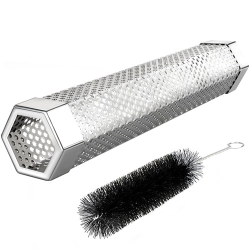 12 Inch Stainless Steel BBQ Pellet Smoker Tube for Cold Hot Smoking