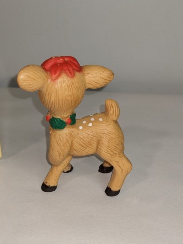 Adorno de colección de recuerdos navideños Navidad renos bebés en caja - Imagen 4 de 7
