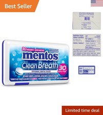 Guilt-Free Peppermint Breath Mints - 30 Pcs Each, 12 Packs for Daily Freshness