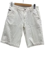 GUCCI/Shorts/Size 46/Cotton/White/189489/Stains