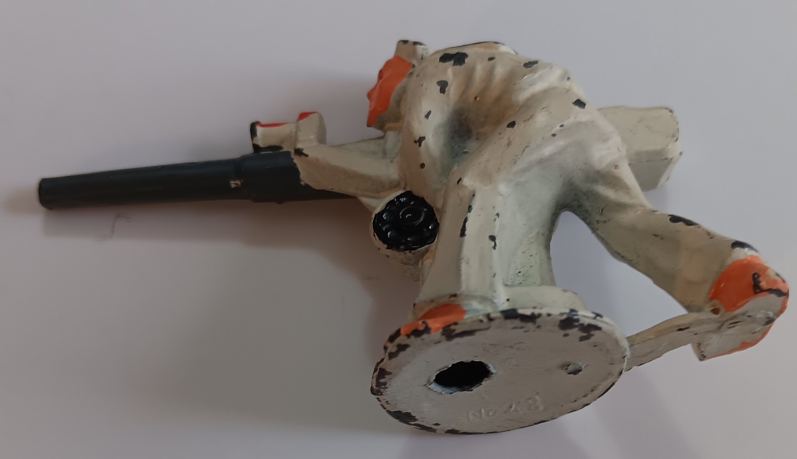 MANOIL Lead Dimestore Toy Soldier #M76/48 NAVAL GUNNER Barclay