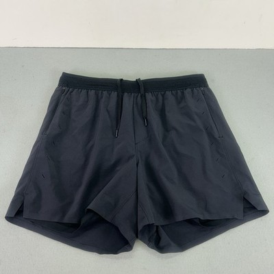 Ten Thousand Session Shorts Men M Black 5  Lined Running Athletic Gym