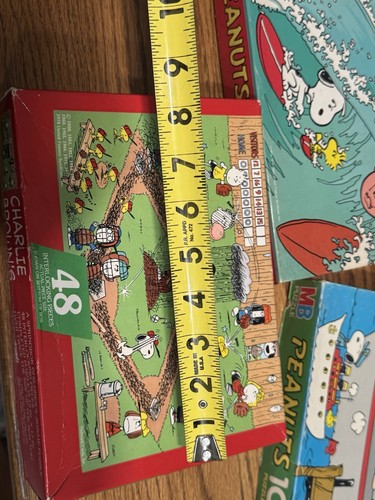 RARE Vintage Lot Of 3 Snoopy Puzzles. Peanuts. Peanuts Gang. Complete. - Picture 2 of 13