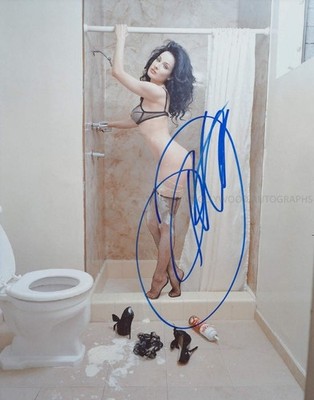 DITA VON TEESE - ORIGINAL SIGNED AUTOGRAMM