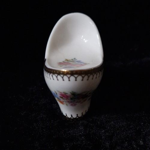 Encantador zapato Royal Worcester miniatura de Compton & Woodhouse - Imagen 4 de 6