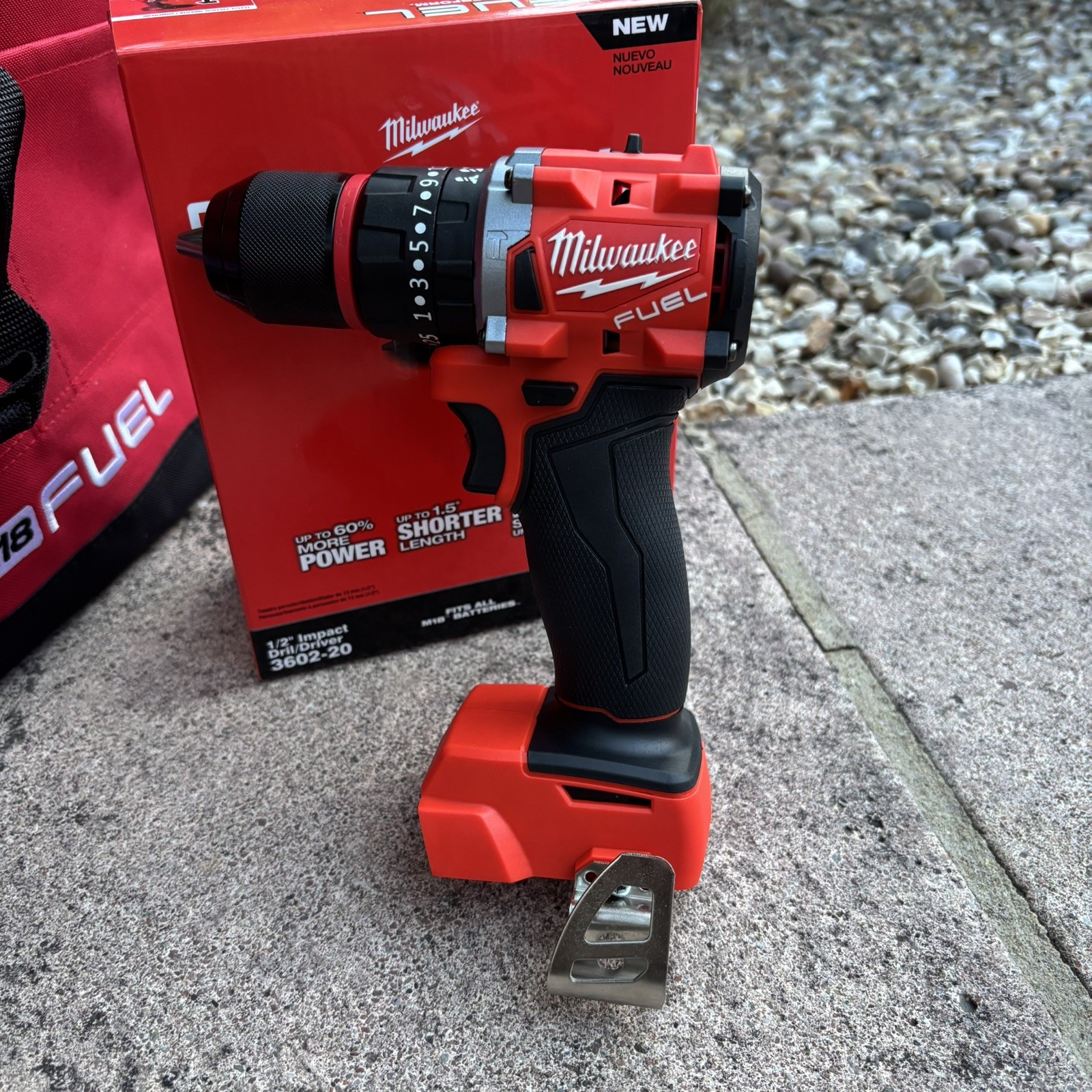 NEW Milwaukee M18 FUEL 18V Brushless Combi Drill Cordless Hammer Driver Unit