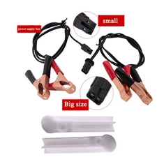 Universal Fuel Injector Vehicle Flush Cleaner Adapter Car Cleaning Tool + Nozzle