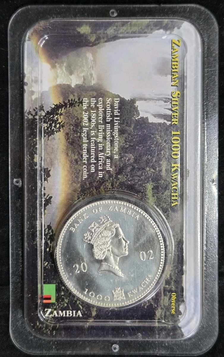 外国銀貨　ザンビア4000K銀貨　2001年 Uncertified 2002 Zambian Coins for sale | eBay