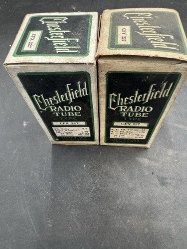 Chesterfield Radioröhre Birne nur Box - Bild 5 von 6