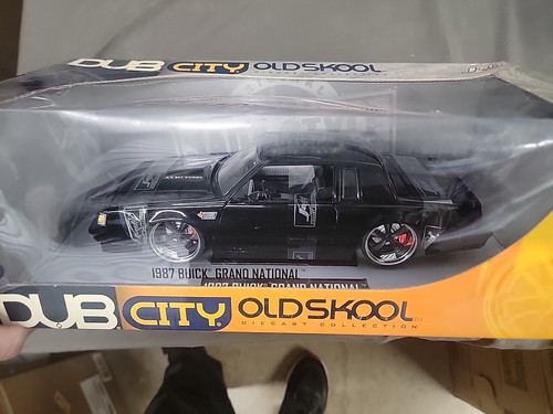 RARE 1:18 JADA DUB CITY OLD SKOOL 1987 Buick Grand National Black Origin Release - Picture 9 of 14