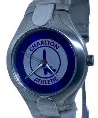 Charlton Athletic FC Uhr Limited Edition Of One All Stainless Steel Blue Dial