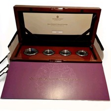 2022 MEMORIAL Proof Four-Coin Set, Box, COA, and Capsules. NO COINS