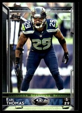 Earl Thomas 2015 Topps Chrome #29 Seahawks NFL READ FREE SHIPPING AutographDen