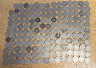 Lot Of 164 USA Liberty Head Barber Nickels