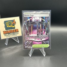 Pokémon TCG Holo Ultra Rare Full Art Battle Cage 116/094 