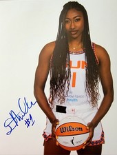 DIAMOND MILLER Signed 8.5 x 11 Photo WNBA Basketball Connecticut Suns.