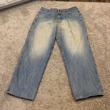 Marithe Francois Girbaud Jeans Vintage Y2K Baggy Hip Hop Streetwear 40 x32