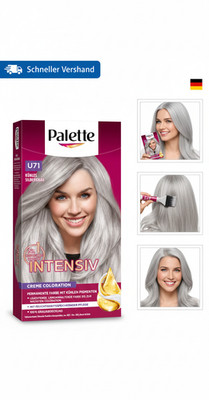 Palette U71 Kuehles Silbergrau Intensive Color Creme Haarfarbe 1 St