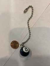 Vintage Pool Ball Billiards 8 Ball Fan Pull. ...