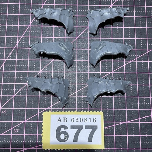 Soul Blight Grave Lords dread abyssal Body Armour Plates AOS Parts Spare Bits - 第 1/1 張圖片