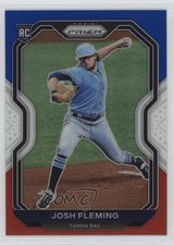 2021 Panini Prizm Tier II Red White & Blue Prizm Josh Fleming #108 0c6