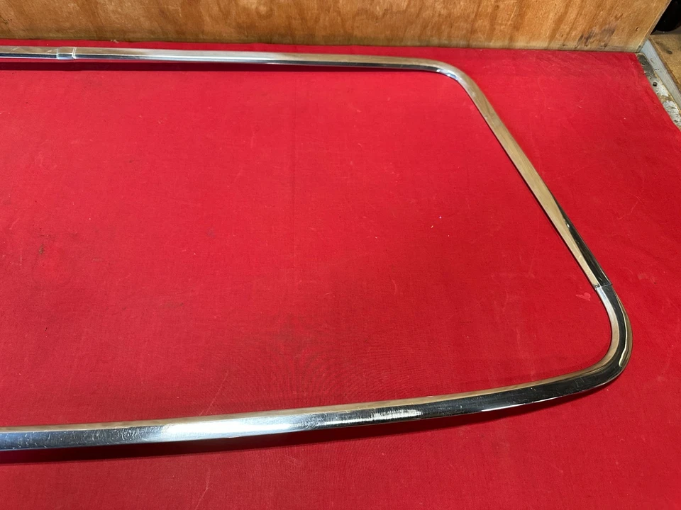 1969-1970 CHEVROLET IMPALA BEL AIR REAR WINDOW TRIM MOLDINGS GM 69-70 - Image 4 of 4