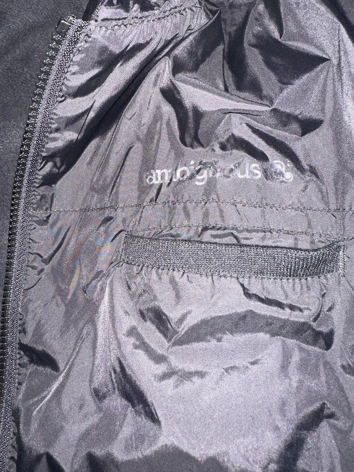 Ambiguous Peaks Jacket Medium Black Vintage Biker - Image 3 of 4