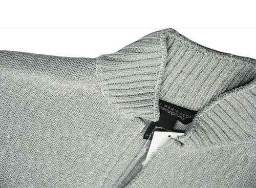 The Men's Store Men's Melange Knit Cardigan Sweater Jacket SZ XL New $285 - Afbeelding 4 van 5