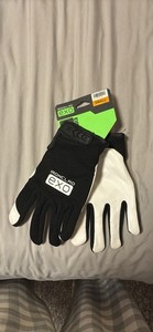 Ironclad EXO Small Durable Protective Industrial Work Gloves Black and White