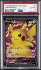 2020 POKEMON JPN SWORD & SHIELD AMAZING VOLT TACKLE FULL ART/PIKACHU V PSA 10