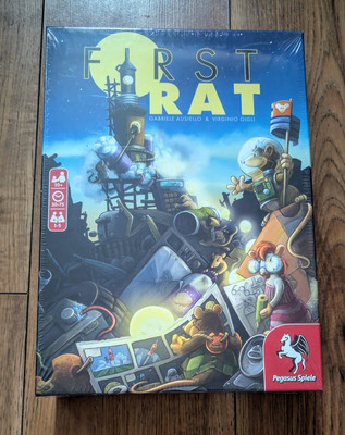 First Rat Brettspiel - Pegasus Spiele (2022) Brandneu & Versiegelt