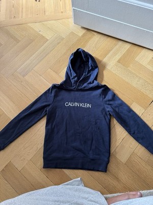 Neuwertiger Calvin Klein Pullover, Dunkelblau, Größe 128