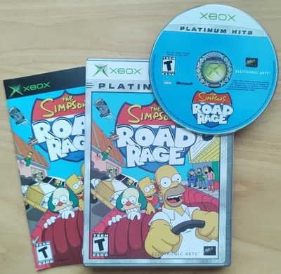 Simppsons Road Rage The Simpsons: Road Rage (EA Games, Microsoft Original Xbox, 2001 ...
