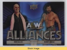 2023 AEW All Elite Wrestling Alliances Acetate Kenny Omega Don Callis READ 17an