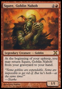 Squee, Goblin-Nabob 10E-239 Rare Deutsch Good / keine Magic/MTG