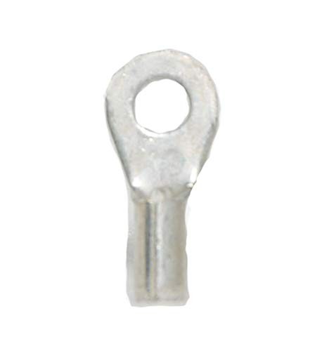 12-10 Awg Non-Insulated #10 Stud Ring Terminal - Butted Seam (1,000/Bulk Pkg.) - Picture 1 of 2