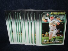 (31) 2024 Topps Update Rookie Lot Brett Harris #US199