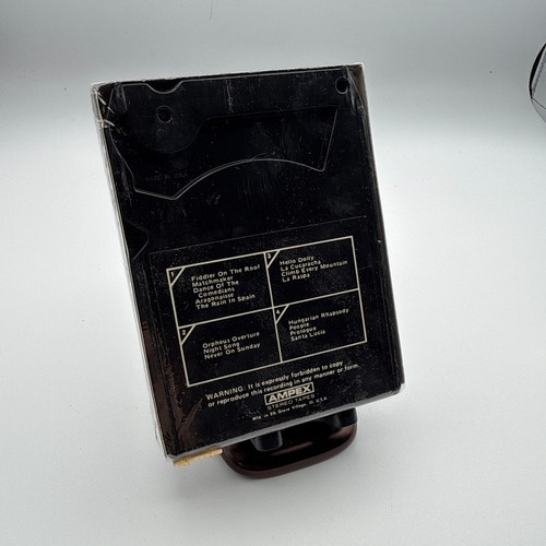 Factory Sealed Various Artists Broadway Spectacular Ampex 8 Track Tape NOS - Picture 2 of 4