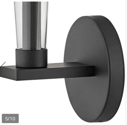 Hinkley Alchemy 15 3/4" High Black Wall Sconce - Picture 4 of 5