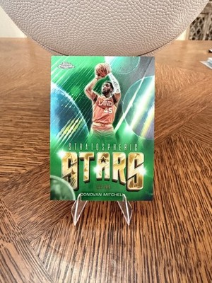 2025/26 Topps Chrome Update Stratospheric Stars Donovan Mitchell ST-10 65/99