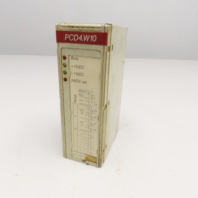 Saia PCD4.W10 Analog Module Ver. D