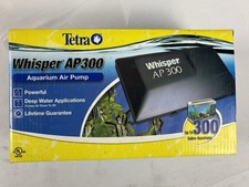 Tetra Whisper AP Deep Water Aquarium Air Pump AP 300 for tank up to 300 gallon 