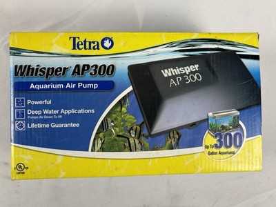 Tetra Whisper AP Deep Water Aquarium Air Pump AP 300 (for tank up to 300 gallon)