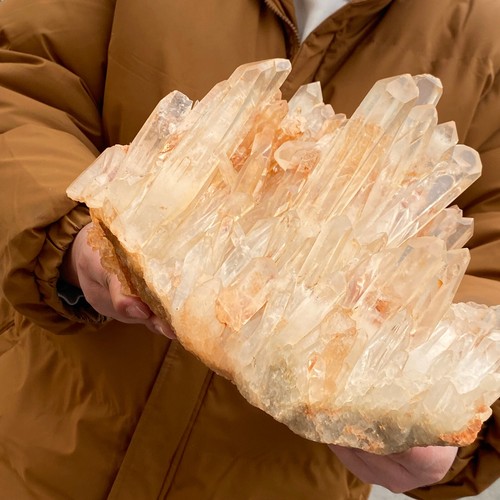 17.61LB Natural White Clear Quartz Mineral Specimen Crystal Cluster Reiki Decor - 第 4/12 張圖片