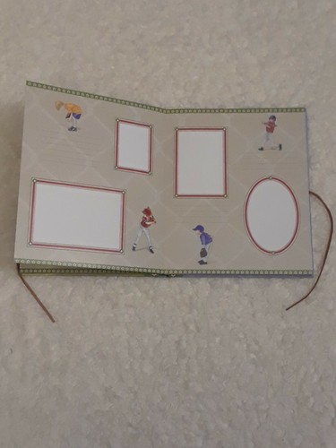My Baseball Star Photo Album Memory Book Scrapbook New  - Picture 9 of 12