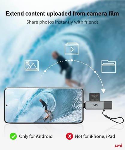 SD Kartenleser, Uni High-Speed USB C auf Micro SD Karten Adapter USB 3.0 Dual Slots - Bild 4 von 9