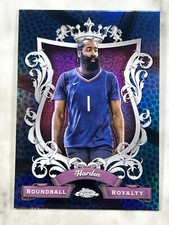 James Harden 2024 Topps Chrome Basketball Refractor Rockets RR-24