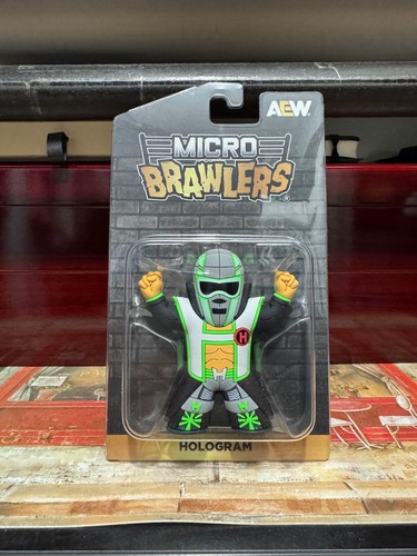 Hologram Micro Brawlers Figure - Pro Wrestling Crate WWE TNA AEW