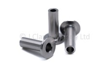 Stainless steel wire rope balustrade protection sleeve blind rivet insert wood